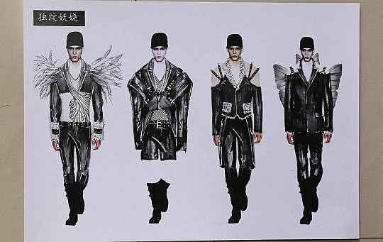 Student Design Competition: Qian Peng brings the beauty of nature to the global male fashion market
